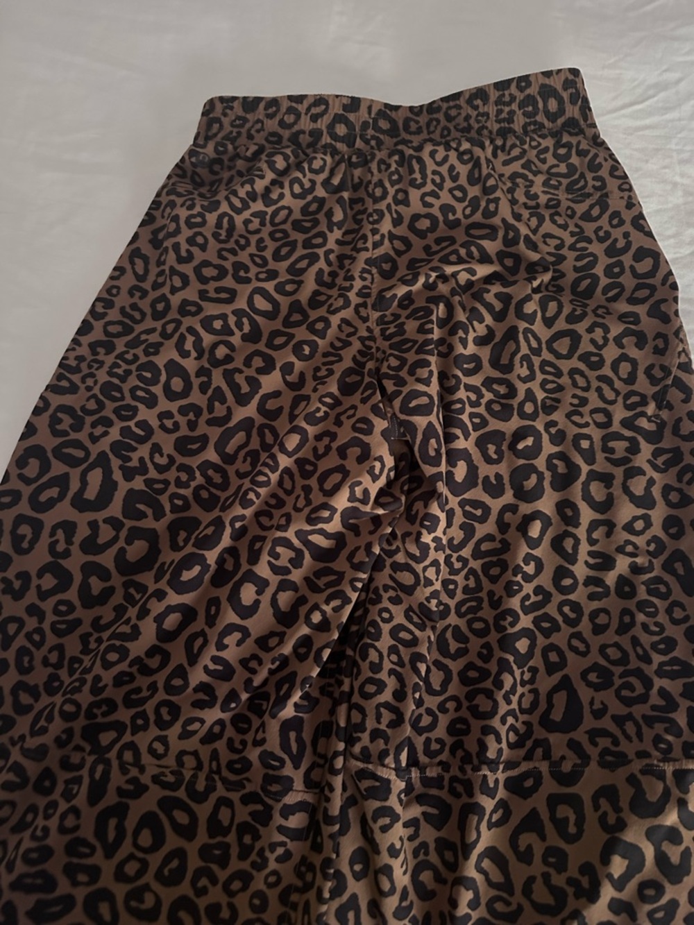 lululemon athletica Wide-Leg Leopard Print Pants — Brown/Black - Picture 2 of 4